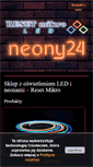Mobile Screenshot of neony24.pl